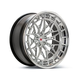 Vossen Forged LC3 02 3 piece Brushed Gloss Clear FeatureImage 01