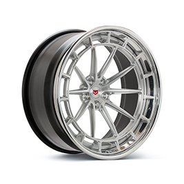 Vossen Forged LC3 04 3 piece Brushed Gloss Clear FeatureImage 01 1