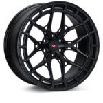 angled vossenforgedlc3 01 6 lug wheel satinblack