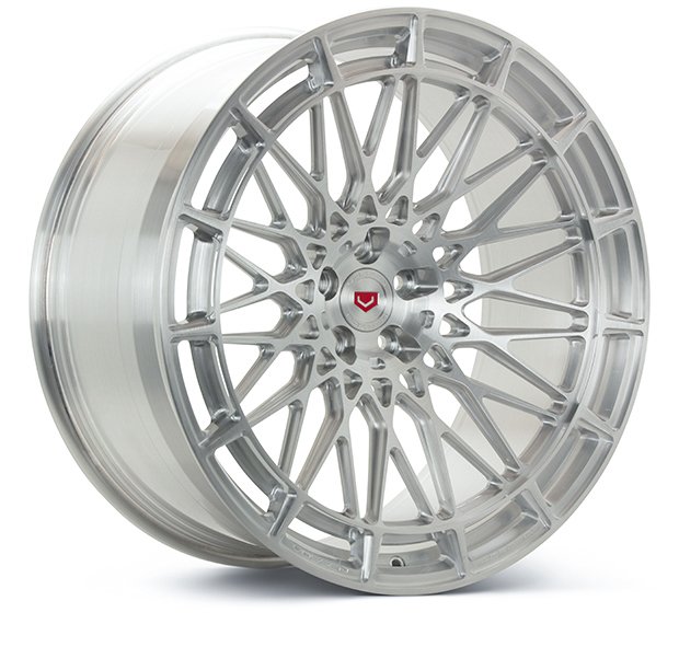 vossen forged lc3 05 brushed gloss clear angled