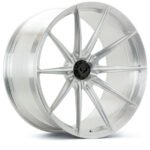 vossen forged vps 1 spoke integrated brushed glossclear angled 2