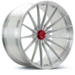 vossen forged vps 2 spoke integrated brushed glossclear angled